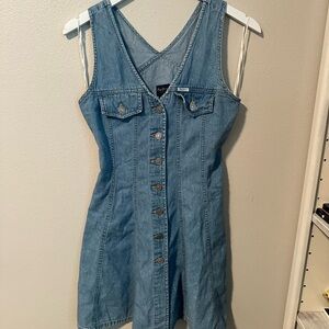 Vintage 90s denim dress